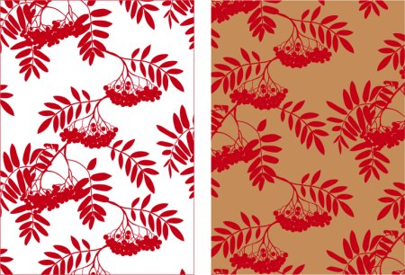 Рябинка узор