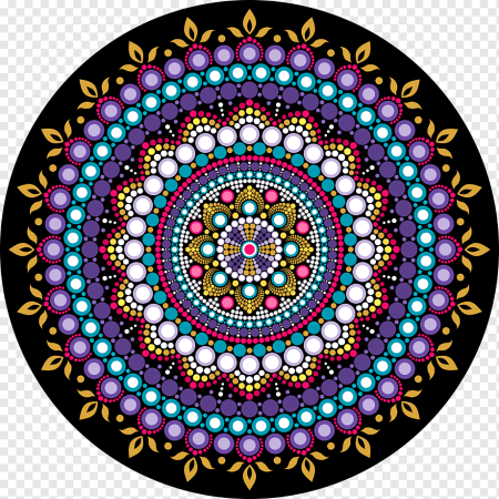 Круглые декоративные узоры