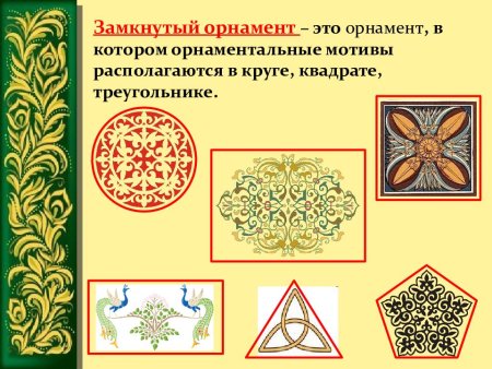 Орнамент ленточный сетчатый замкнутый