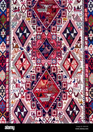 Грузинский ковер орнамент
