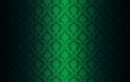 Зеленый фон с узорами