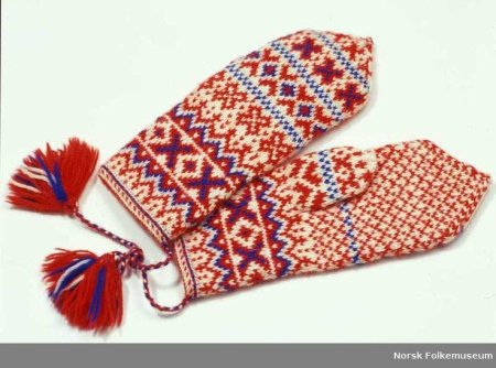 Варежки Северные узоры