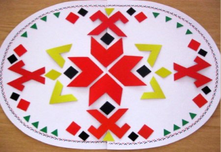 Мордовская посуда с орнаментом