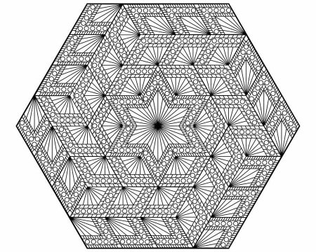 Геометрический орнамент сложный (48 фото)