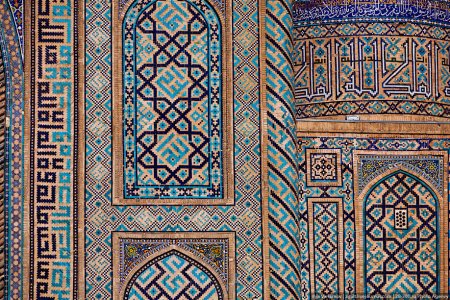 Узбекские орнаменты в архитектуре (47 фото)