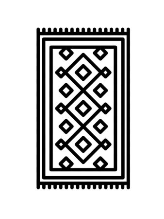 Ковер раскраска