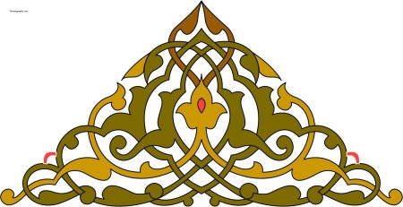 Татарский орнамент угол