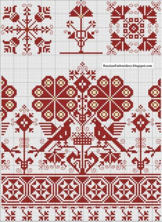 Орнамент для вышивки