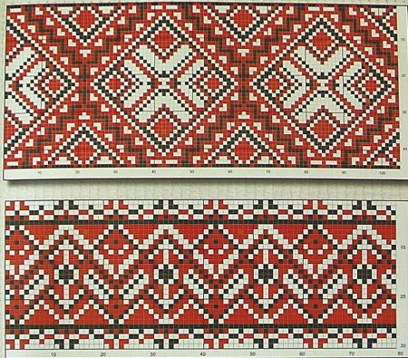 Орнамент русский для рушника