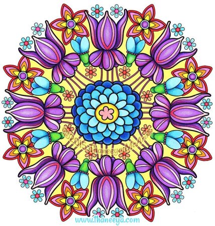 Цветочная Мандала