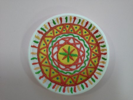 Тарелочка для рисования