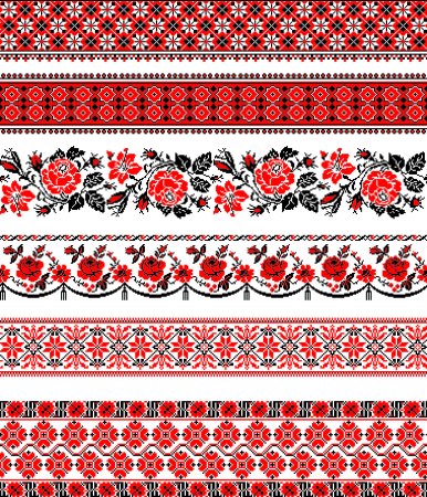 Рушник белорусский орнамент