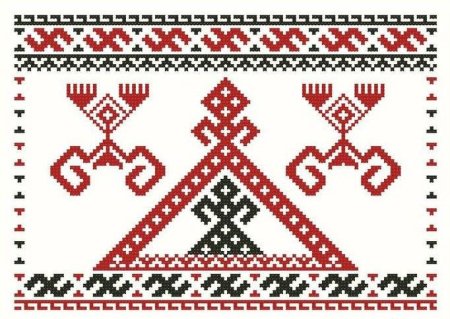 Оберег Рожаница вышивка крестом