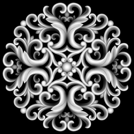 Орнамент Zbrush Alpha