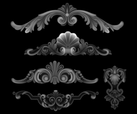 Узоры Альфа для Zbrush