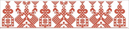 Вепсы Карелия орнамент