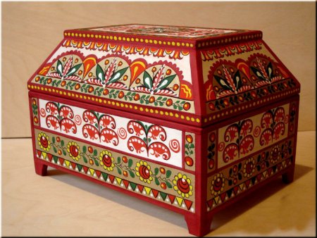 Борецкая и Мезенская росписи