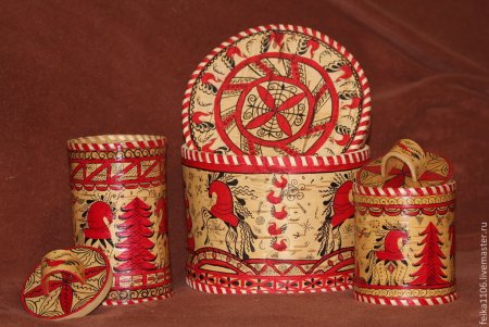 Иван Фатьянов Мезенская роспись