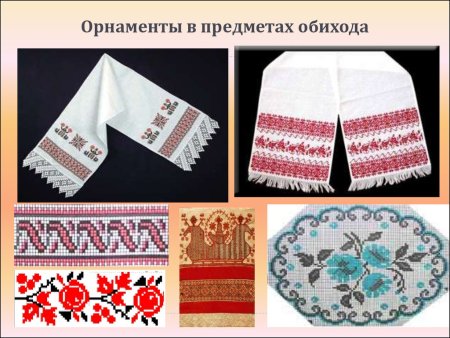 Орнамент на предметах быта