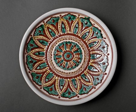 Тарелки из керамики