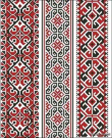 Венгерская вышиванка орнамент