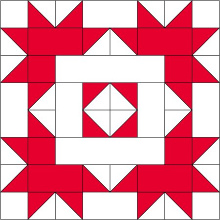 Пэчворк блок HST