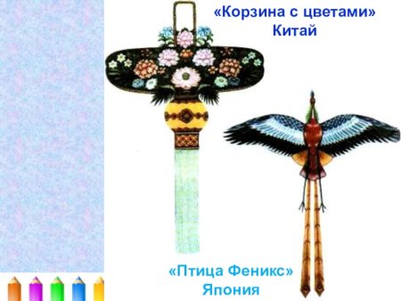 Бумажный змей орнамент народов мира