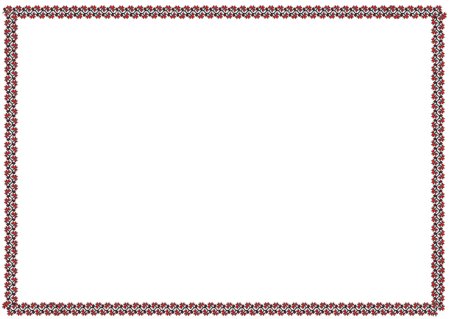 Рамка с удмуртским орнаментом на прозрачном фоне (47 фото)