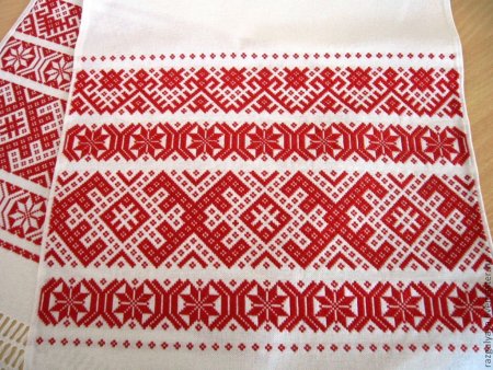 Рушник белорусский орнамент