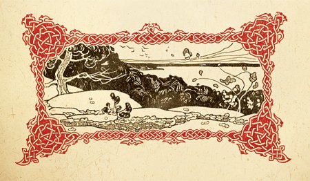 Концовка в книжной графике