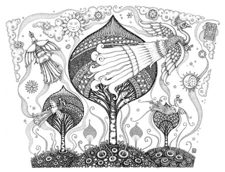 Книжная Графика орнамент