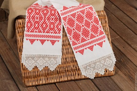 Рушник белорусский орнамент