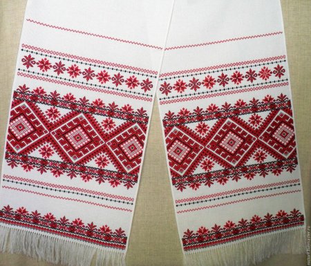 Рушник белорусский орнамент