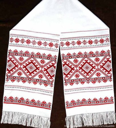 Старинные русские вышивки