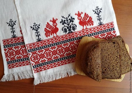 Рушник белорусский орнамент