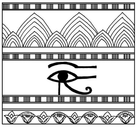 Орнамент древнего египта рисунки (45 фото)