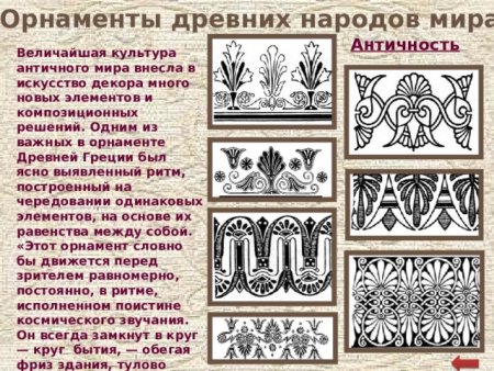 Античность орнамент