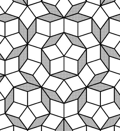 Объемный геометрический орнамент