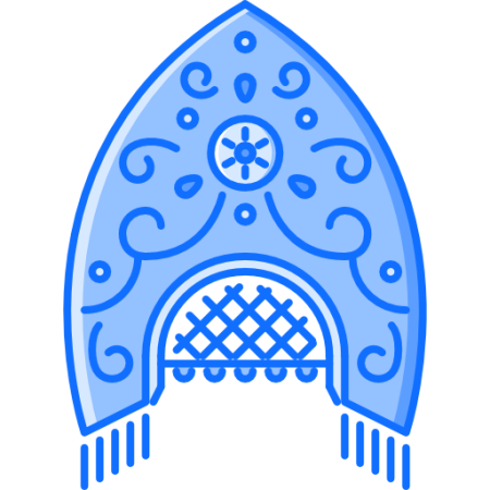 Кокошник вектор