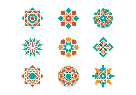 Центрический орнамент геометрический