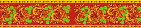 Русский узор полоса