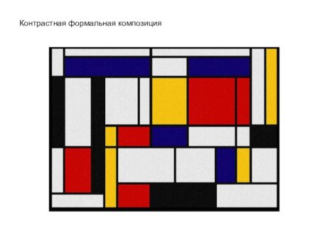Контрастность в композиции
