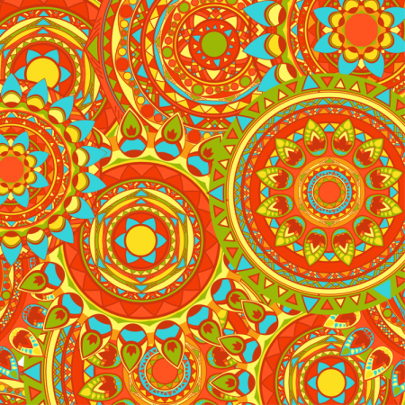 Этно орнамент Мексика