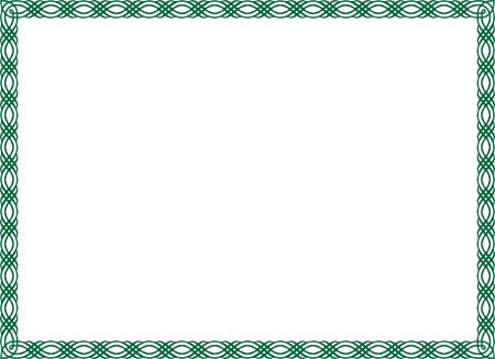 Башкирский узор рамка