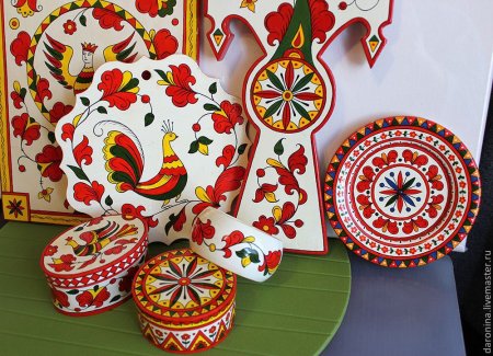 Северодвинская роспись Борецкая