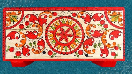 Северодвинская роспись Борецкая
