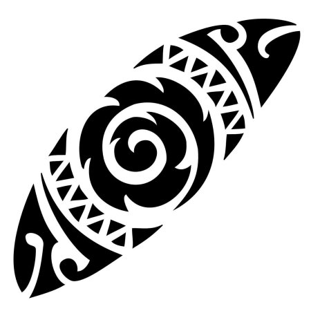 Koru спираль Полинезия Маори
