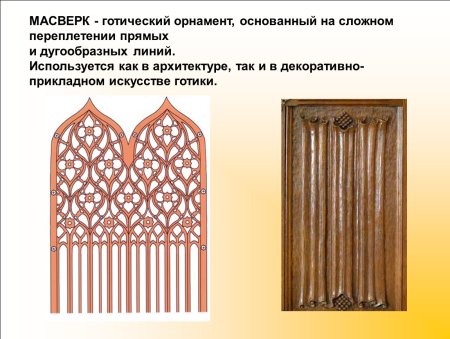 Готический орнамент в архитектуре
