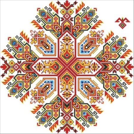 Национальный орнамент Румынии