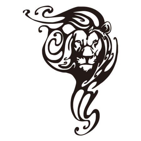 Тату Лев трайбл